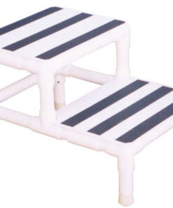 Step Stool  MRI  Two Steps PVC 16 W x 25 D x 16 H