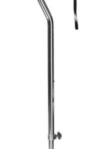 Lumex Quad Cane  Sm Base Aluminum Finish