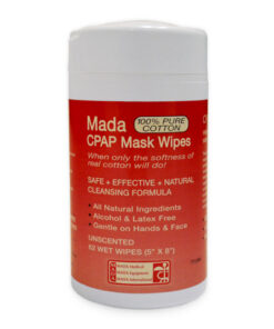 CPAP Mask Wipes  Mada Unscented  Tub/62