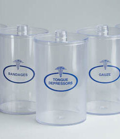 Sundry Jars- Plastic Labeled Set/5
