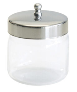 Dressing Jars 3  x 3  12/Case Glass