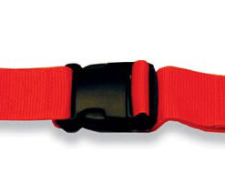 Stretcher & Backboard Strap Quick-Release  9'  White