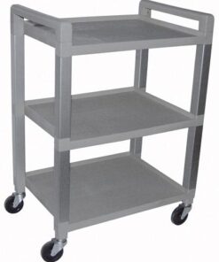 Utility Poly Cart w/3 Shelves
