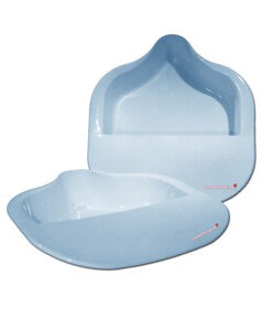 Bariatric Comfortpan Bed Pan Weight Capacity 1200 lbs-Blue