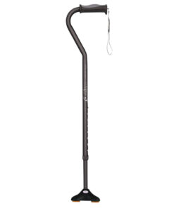 Cane w/ Miniquad Ultra Stable Tip  Black