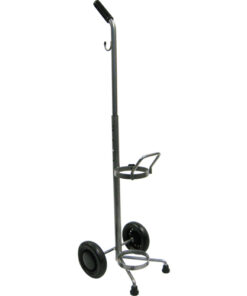 Oxygen Cylinder Cart Single Tank Hldr(For D/E Cyl)