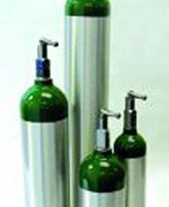 Oxygen 'E' Cylinder- 682 Liter w/Toggle (28 H)