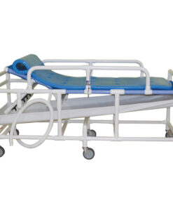 Shower Stretcher (Gurney) PVC 3-Position Elev. Headrest