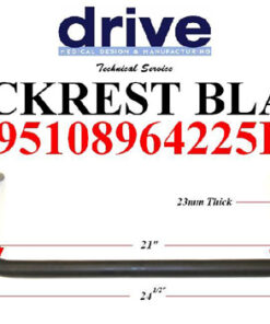 Backrest for 11053 Rollators Blue   Each