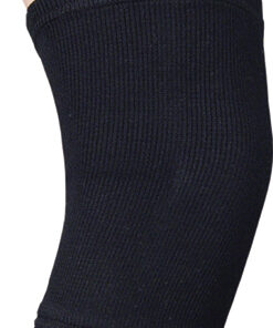 Elastic Knee Support Black Large  16 -18