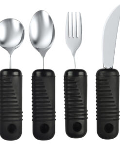 Make Eating Easier Big Grip Utensil Set  Blue Jay Brand