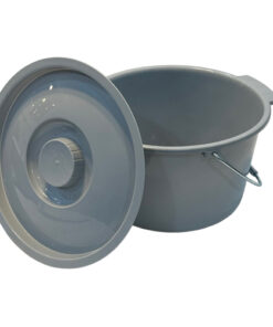 Convenient Commode Pail with Lid & Handle 7.5 Qt  Cs/6