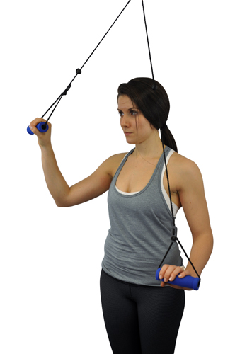 Overdoor Shoulder Pulley With Straps Blue Jay Brand