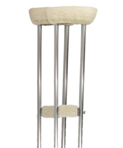 Soft n' Plush Comfort Crutch Fleece Covers Set
