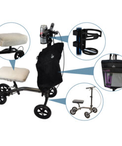 Well Dressed Knee Scooter Knee Scooter with Accessories