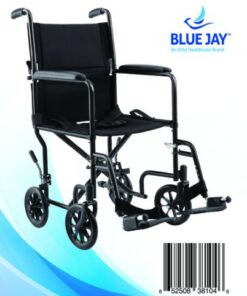 ROLL WITH ME 19  Steel Transport Wheelchair