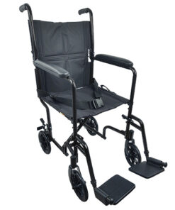 ROLL WITH ME 19  Aluminum Transport Wheelchair