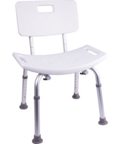 Shower Chair w/ Back 300 lb. Weight Capacity