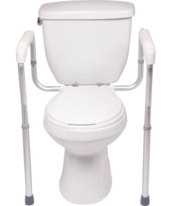 Toilet Safety Frame  1 Set 300 lb. Weight Capacity