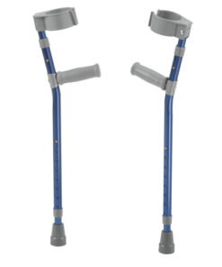 Pediatric Forearm Crutches(PR) Blue  3'2 -4'-5  Height