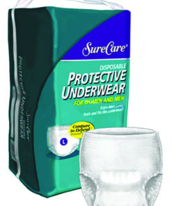 Underwear Disposable Medium 34 -46    (4 pks/20 per case)