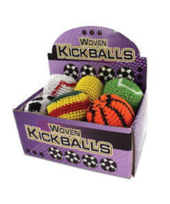 Sports Theme Kick Sack Countertop Display  Pk/24