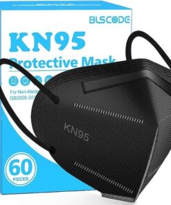 KN95 Mask Particulate Black Respirator Disposable  BX/60