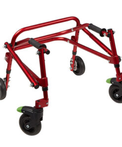 KLIP Walker   X-Small   Red 4-Wheeled