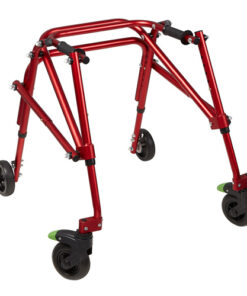 KLIP Walker  Small   Red 4-Wheeled