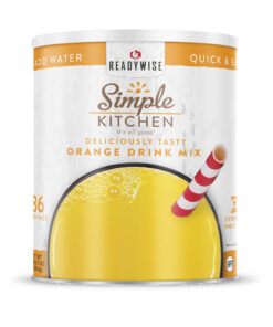 Simple Kitchen Orange Drink Mix- 86 Serving Can