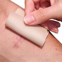 Lámina cicatricial de silicona Visco-GEL (cubierta superior transparente) 4 x 6 (cada una)