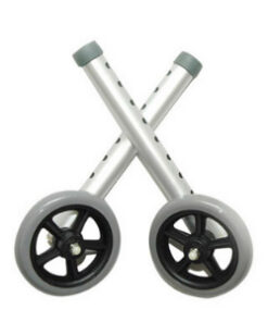 ProBasics 5 Fixed Wheels w/ Glide Caps  Pair