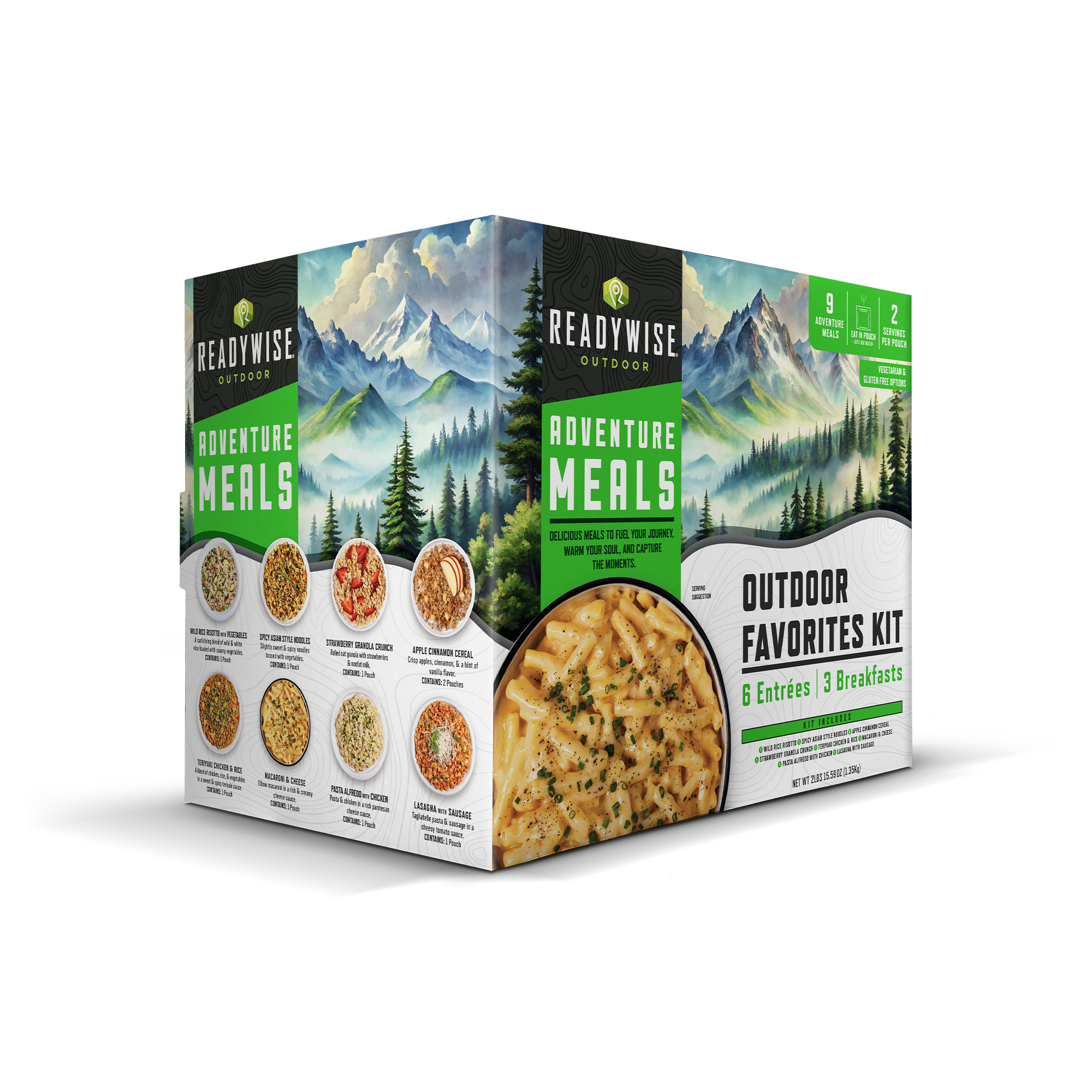 ReadyWise Camping Favorites - 9 Ct Pack