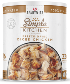 Simple Kitchen FD Diced Chicken - 16 Serving Can
