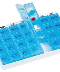 MediChest  6 7/8 x4 1/2 x7/8  7-Day w/4 Compartments per day