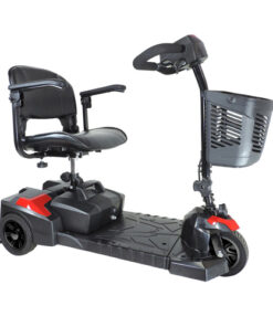 Scout 3 緊湊型滑板車紅藍三輪
