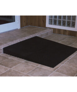 Transitions Modular Entry Mat Rubber Threshold Ramp  2.5