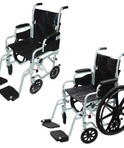 Poly-Fly Wheelchair/Transport Lightweight Comb Chair 20