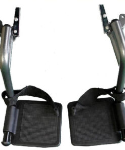 Replacement Footrests for Drive TR39E-SV (Silver Vein)