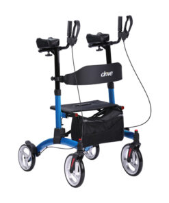 Elevate Upright Walker Blue