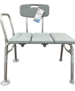 Bathroom Perfect Transfer Bench w/Back  Blue Jay  Case/2