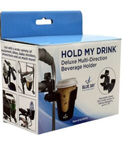 Hold My Drink Dlx Multi-Direct Beverage Cup Holder Blue Jay