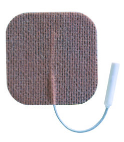Electrodes First Choice(3165F) 2  Square  Foam  Pigtail Pk/4