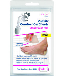 Pedi-Gel Comfort Gel Sheets 2 x3.5  (Pk/2)