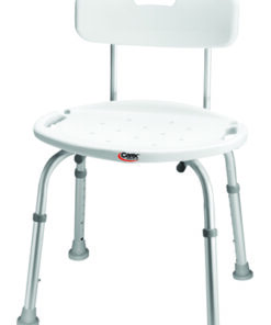Bath & Shower Seat Adj w/Back (Retail)