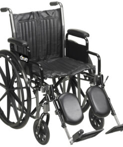 Wheelchair 16  Dual Axle Detachable Full Arms  ELR