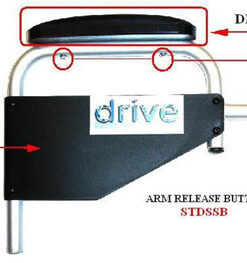 Arm pad bolt set/1 ea.