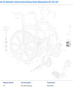 Wheelchair Fork Bearing only