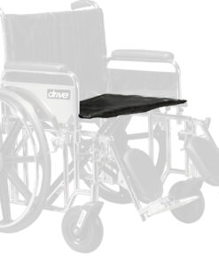 Seat Upholstery  24 x18  6 Holes  Black  SenHD