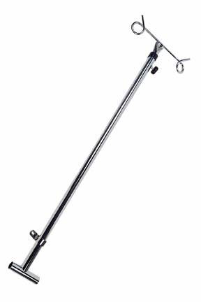 IV Pole for Wheelchair Telescoping
